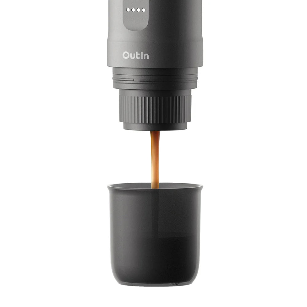 OutIn Traveller Nano Portable Espresso Machine Gift Set (Space Grey)