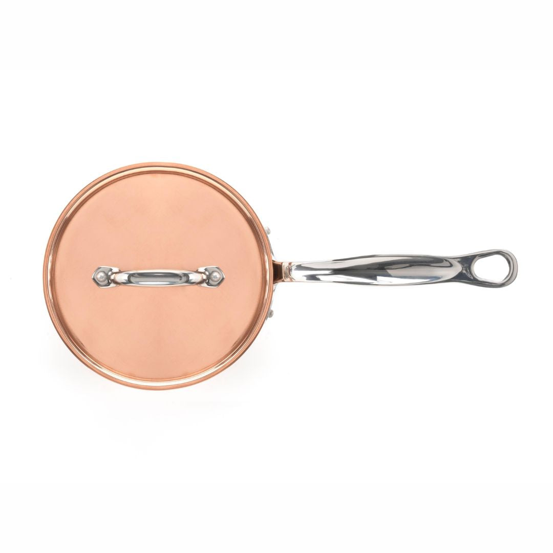 Samuel Groves 18cm Copper Induction Saucepan with Lid