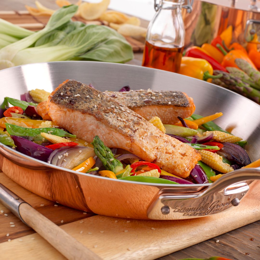 Samuel Groves 30cm Copper Induction Frying Pan