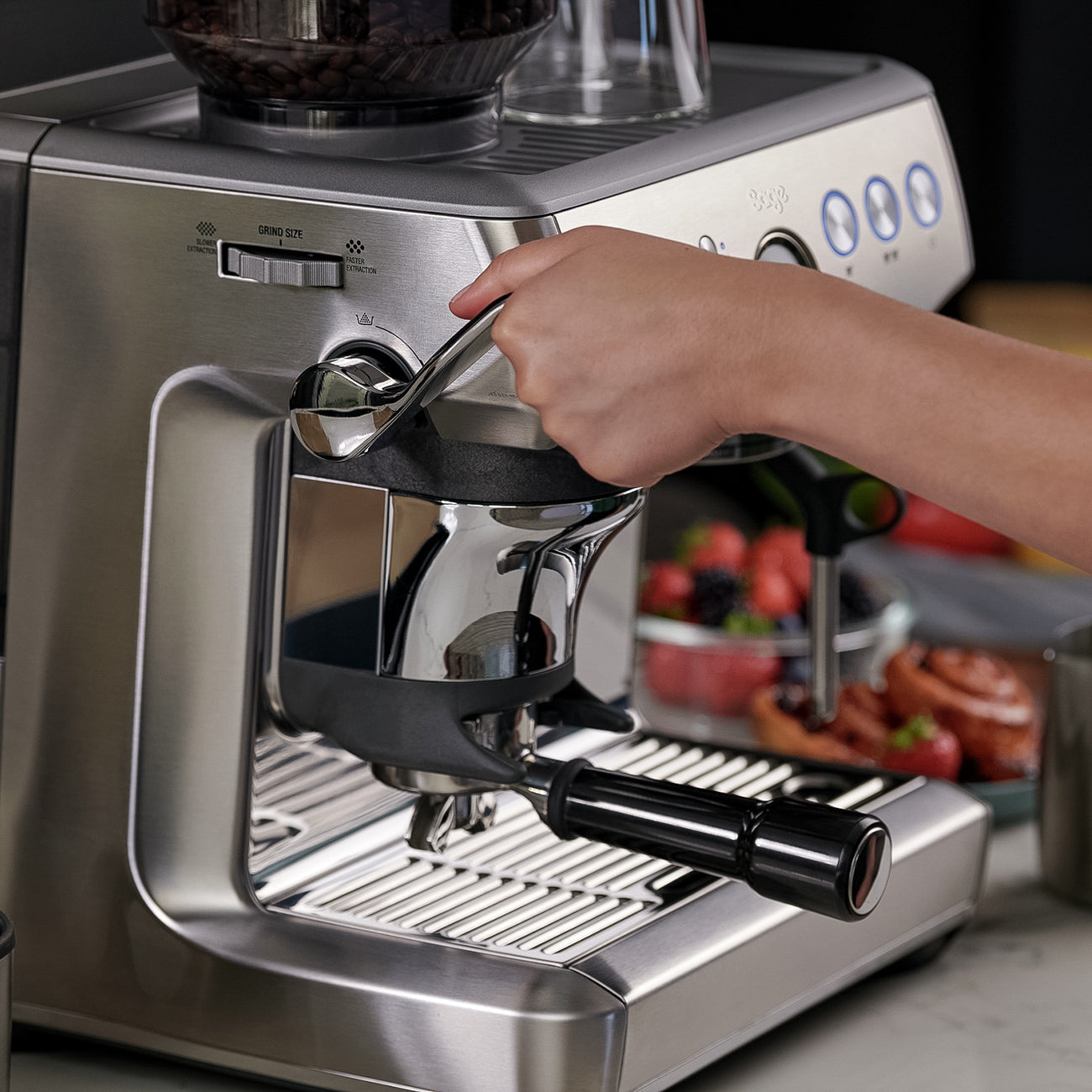 Sage Barista Express Impress (Stainless Steel)