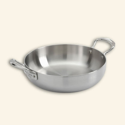 Samuel Groves 20cm Stainless Steel 3-ply Chefs Pan Double Handled