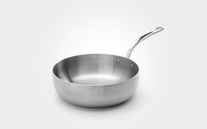 Samuel Groves 24cm Stainless Steel 3-ply Chefs Pan