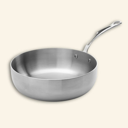 Samuel Groves 24cm Stainless Steel 3-ply Chefs Pan