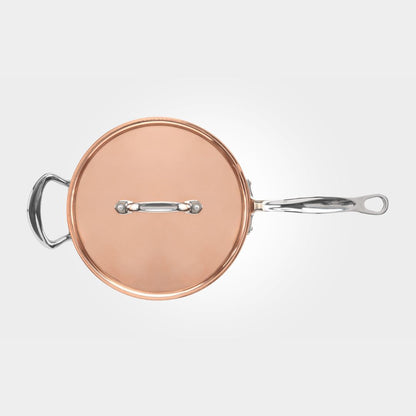 Samuel Groves 26cm Copper Induction Sautepan with Lid