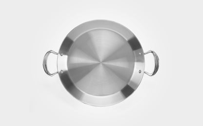 Samuel Groves 26cm Stainless Steel 3-ply Paella Pan