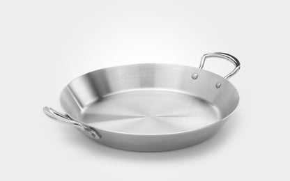 Samuel Groves 30cm Stainless Steel 3-ply Paella Pan