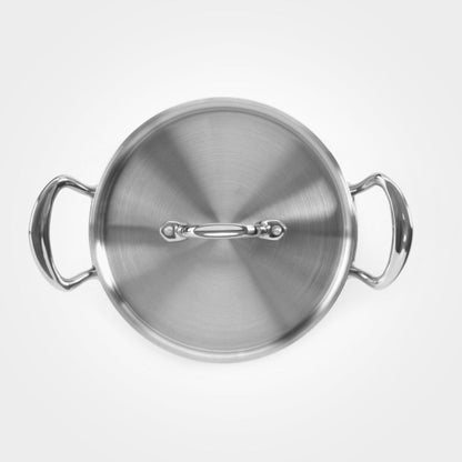 Samuel Groves 20cm Classic Stainless Steel Triply Casserole Pan