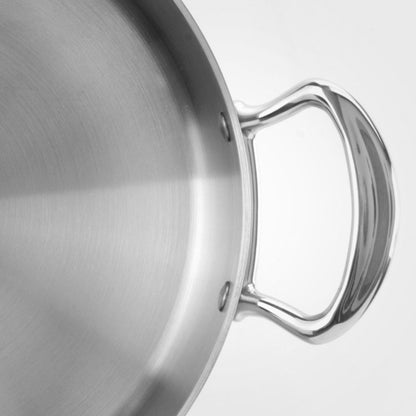 Samuel Groves 20cm Classic Stainless Steel Triply Casserole Pan