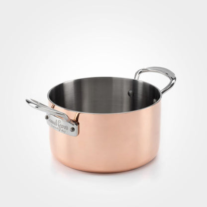 Samuel Groves 20cm Copper Induction Casserole Pan & Lid